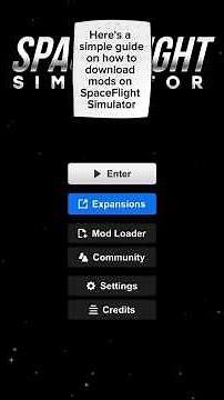 This Is How To Install Mods In Spaceflight Simulator Mobile Version #spaceflightsimulator #tutorial