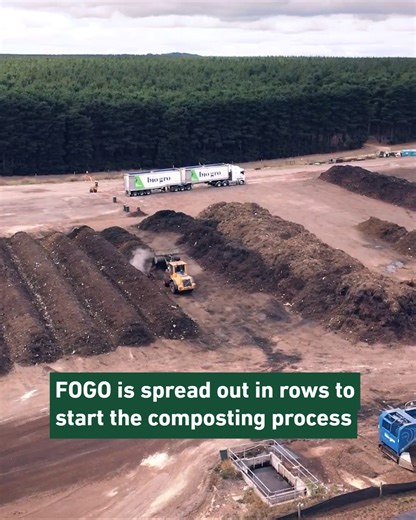 🤔 Ever wonder what happens after your scraps go in the food and garden organics (FOGO) bin? We followed along to see how they’re collected, processed, and transformed into nutrient-rich compost for farms, parks, and gardens across Victoria. 🌱🚜 Remember: ✅ 𝗢𝗻𝗹𝘆 𝗳𝗼𝗼𝗱 𝘀𝗰𝗿𝗮𝗽𝘀 𝗴𝗮𝗿𝗱𝗲𝗻 𝗰𝗹𝗶𝗽𝗽𝗶𝗻𝗴𝘀 𝗶𝗻 ❌ 𝗣𝗮𝗰𝗸𝗮𝗴𝗶𝗻𝗴 𝗮𝗻𝗱 𝗼𝘁𝗵𝗲𝗿 𝗿𝘂𝗯𝗯𝗶𝘀𝗵 𝗼𝘂𝘁 Your small acts make a big impact. ✨ 📽️ 𝘵𝘩𝘢𝘯𝘬𝘴 𝘵𝘰 Bio Gro. | Sustainability Victoria