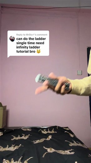 Replying to @MrStu𖣂︎ Balisong tutorial Infinity Ladder 🪜 learn in 2 minute to become master #balisong #butterflyknife #tutorial #knifeskills #pro