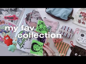イラストレーターのコレクション紹介📔映画ノート, ポーチ集め, お笑い好きなきっかけ