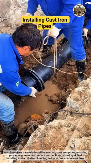 Installing Cast Iron Pipes for Strong Plumbing Systems 🔧🛠️