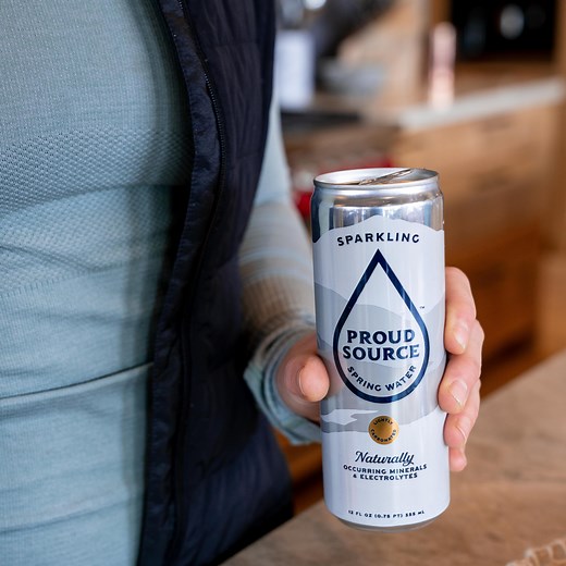 Sparkling Spring Water Cans