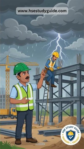 Unsafe Working During Lightning Storm