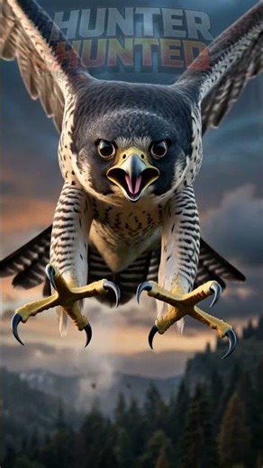 ⚡ Sky Clash: Owl vs Falcon – Who Dominates? #wildlife #animalbattle #animals