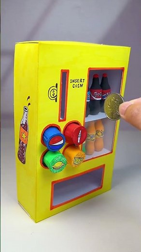 Manual DIY vending machine | #diy #craft #handmade