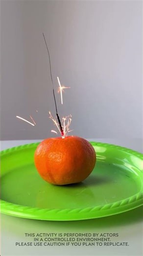 🍊 What Firework Does Inside Fruit? 👀