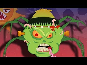 HORROR Incy Wincy Spider I Scary Spider Nursery Rhyme I Children Halloween Rhymes I Baby Videos