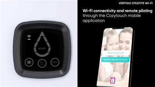 🔥 Ready for smarter hot water? Meet the Vertigo Steatite Wi-Fi by Atlantic — your sleek, space-saving, smart water heater that puts control in your hands. 🛠️ With Steatite technology, the heating element is protected from scaling and hard water — meaning fewer worries, less maintenance. 📱 Via Wi-Fi and the Cozytouch app you can: • Start the “BOOST” mode for quick hot water when you need it. • Turn on Eco mode — it learns your routines and adjusts accordingly. • Activate Absence mode when you’