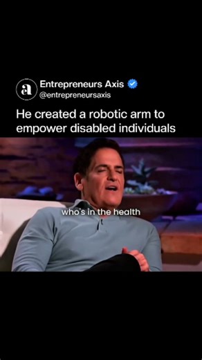 Entrepreneurs Axis on Instagram: "Innovation matters most when it gives people their dignity and independence back. A doctor developed a robotic arm to improve daily life for individuals with disabilities, offering them more freedom and control. Even though the device costs around $1,800 to make and sells for $15,500, demand is far higher than current production. Over 100 patients are already using it, while many more remain on the waiting list. The biggest challenge isn’t the technology—it’s sc