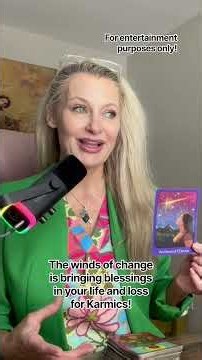 The winds of change is bringing blessings in your life and loss for Karmic’s #tarot #spirituality
