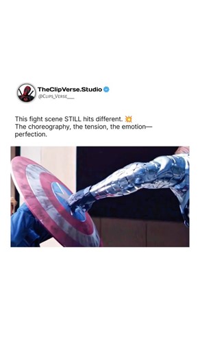 𝙏𝙝𝙚𝘾𝙡𝙞𝙥𝙑𝙚𝙧𝙨𝙚.𝙎𝙩𝙪𝙙𝙞𝙤 🎬 on Instagram: "The highway fight scene in Captain America: The Winter Soldier is a masterclass in action choreography and emotional storytelling. Steve Rogers, pursued by the brainwashed Winter Soldier (Bucky Barnes), engages in a brutal hand-to-hand battle on a busy highway. The fight is intense, showcasing Cap’s combat skills against Bucky’s relentless, super-soldier aggression. Every punch, kick, and shield throw carries weight—not just physically, but