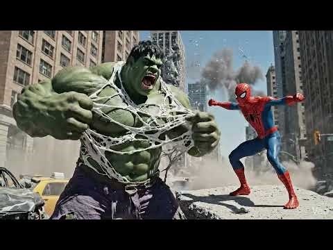 Hulk vs Spiderman 🔥 Epic Fight 😱 | Superhero Animation