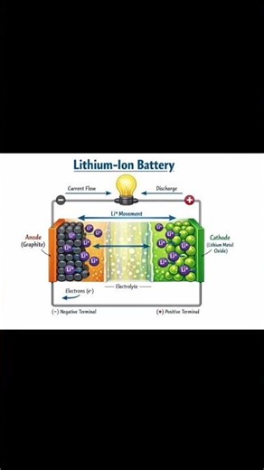 How a Lithium-Ion Battery Works 🔋⚡