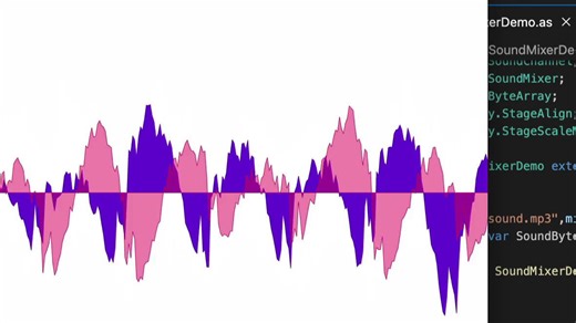 AS3语言呈现音频波形