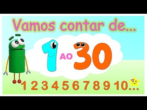 números de 1 ao 30 para crianças mais inteligentes - contando do 1 até 30 - Educação Infantil