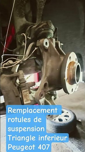 gros entretien sur cette peugeot 407 hdi