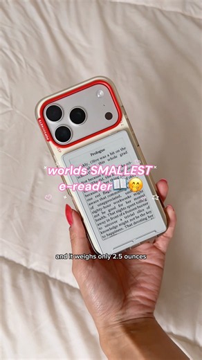 worlds SMALLEST E-READER!!📖🤭 (Xteink X3 magnetic e-reader)