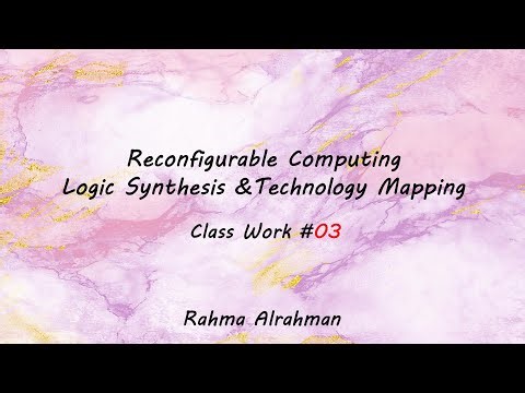 Reconfigurable Computing CW3