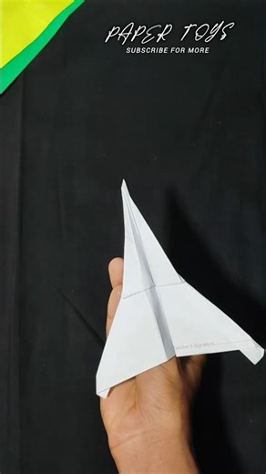 How to make an jet paper plane 🤩