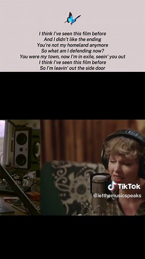 Exile Lyrics Video with Taylor Swift and Bon Iver