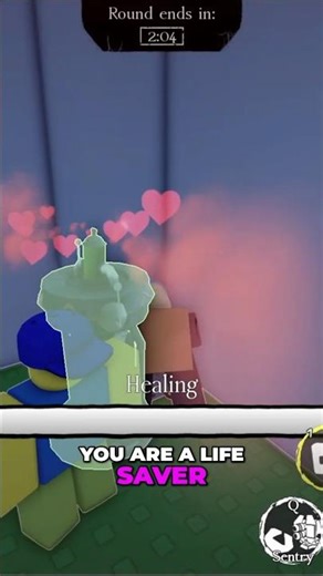 Medkit Save + Sentry Chaos! 😱💊🔧 | Forsaken Roblox Chaos #shorts #forsaken #roblox