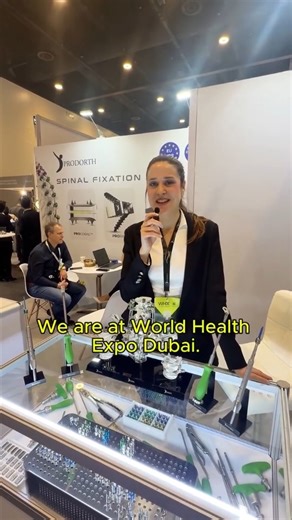 Prodorth Spine | Join us at WHX – World Health Expo Dubai. Step into the world of Prodorth Spine and experience our in-house manufacturing capability,... | Instagram