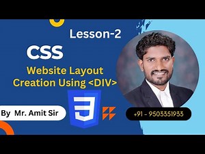 #2. Website Layout Creation using DIV Tag || Div in CSS ||#litsbrostutorials ||#csstutorial|| #css3