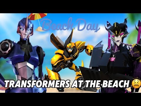 Transformers Having A Beach Day 🏝️- Transformers Gang