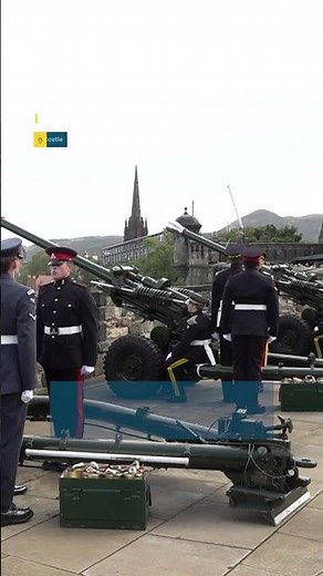 Military gun salutes mark anniversary of King's accession