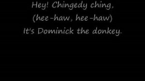 Dominick The Donkey Chords Song With Lyrics By: Lou Monte - ChordU