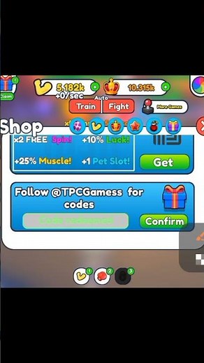 Roblox Strong Muscle Simulator Codes - Codes Strong Muscle Simulator #roblox #ninjaxonegaming