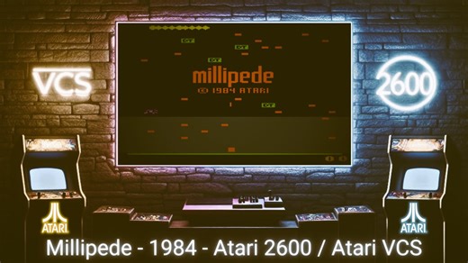 Millipede - 1984 - Atari 2600 ( Atari VCS )