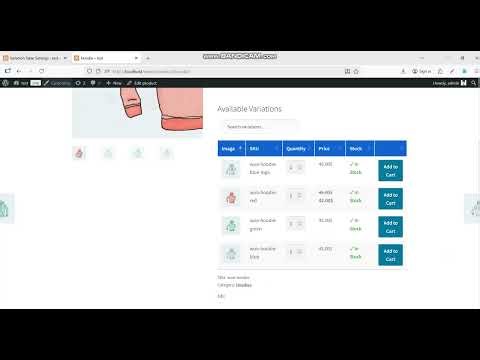 Show export buttons bar