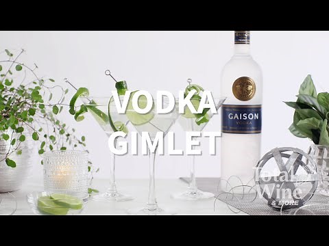 Vodka Gimlet Cocktail Recipe