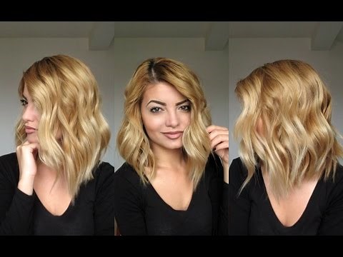 Beachy Waves Hair Tutorial