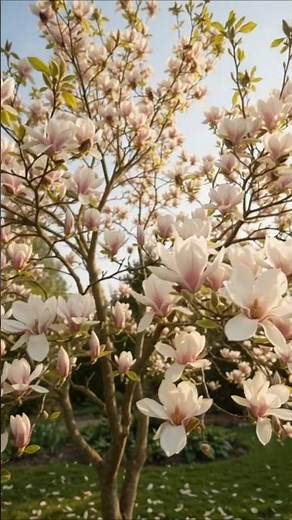 Magnolia | From Seed to Beautiful Bloom 🌸 #shorts