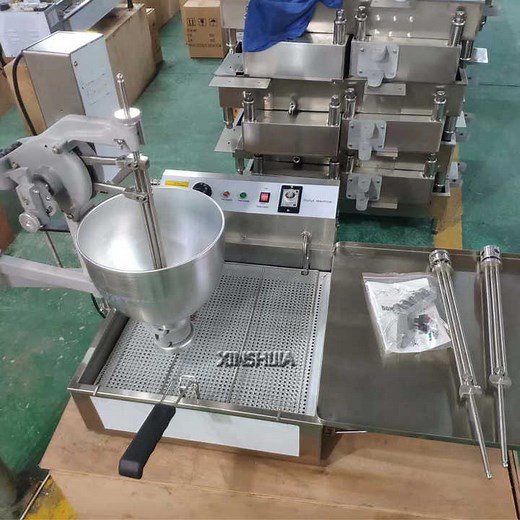 1200pcs/h Automatic Doughnut Making Machine Mini Doughnut Commercial Kitchen Baking Donut Dispenser Molding Machine