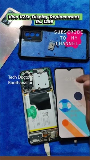 Vivo V23e Display Replacement - Koothanallur - Tech Doctor #techdoctor #repair #smartphone #tech