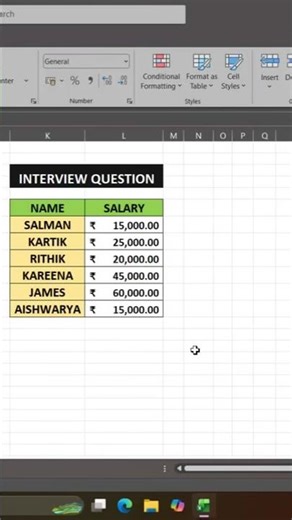 Excel में Currency Symbol (₹) कैसे लगायें? 💰 बिना Type किये Magic Trick ⚡ #excelshorts #shortsvideo