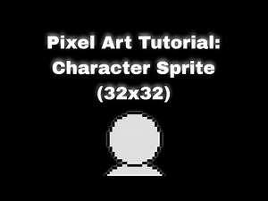Pixel Art Tutorial - Character Sprite (32x32)