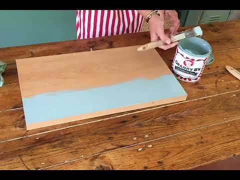 Paint melamine using Granny B’s