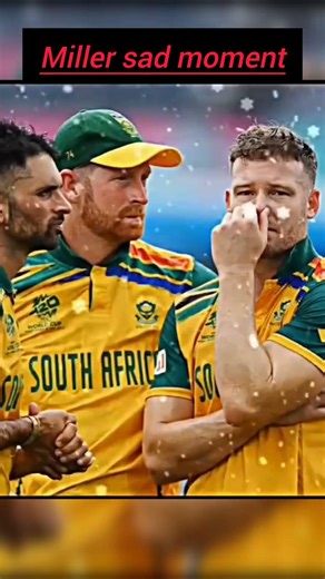 Sad Moment for David Miller After Semi Final Loss 💔 | Emotional Scene#shorts