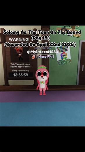 Soloing As The Toon On The Board (Day 19) READ DESC!!!!