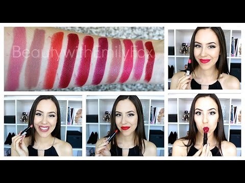 Rimmel Lasting Finish Lipstick by Kate Moss +Lip swatches