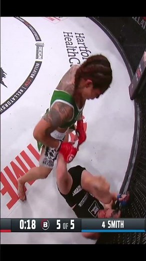 Cris Cyborg with a Devastating TKO on Leslie Smith | Swerve Combat