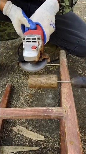 Tree Bark Peeling Drill Bit – Efficient Woodworking Tool " #shortsfeed