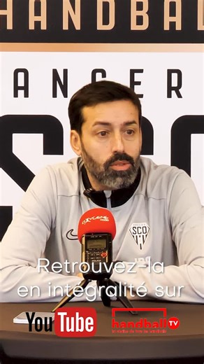 Angers SCO Handball on Instagram: "𝗖𝗼𝗻𝗳𝗲́𝗿𝗲𝗻𝗰𝗲 𝗱𝗲 𝗽𝗿𝗲𝘀𝘀𝗲 𝗱’𝗮𝘃𝗮𝗻𝘁 𝗺𝗮𝘁𝗰𝗵 🎤 Angers SCO Handball VS Massy Retrouvez-là en intégralité sur nos pages HandballTV et YouTube ! Lien de la conférence : https://youtu.be/YHQFF2LddSc?feature=shared 𝗦𝗖𝗢, 𝗘𝗻𝘀𝗲𝗺𝗯𝗹𝗲 ! ⚫️⚪️ #AngersSCOHandball #TeamSCO #LNH"