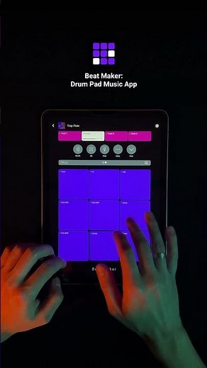 BEAT MAKER APP l Trap Flute #music #beatmaker #trap #beats #viral #fingerdrumming