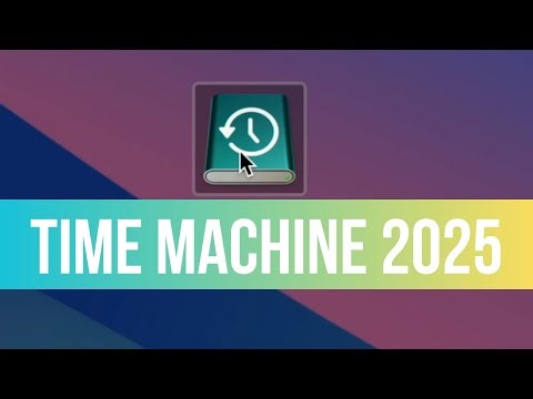 How do I Backup my Entire Mac to an External Hard Drive using Time Machine in 2025