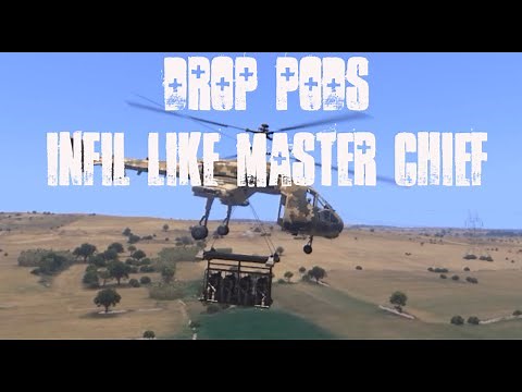 ArmA 3: MCC Sandbox Drop Pods - Infil like Master Chief